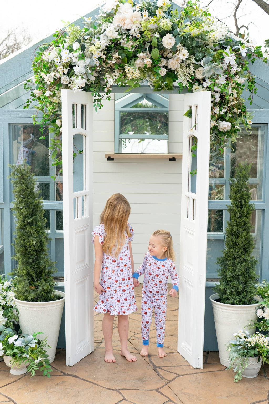 Chocolate Easter Bunnies Bamboo Pajama💕🐰| Two Piece PJ Set: 3T