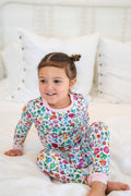 Wild Garden Floral 🌷Bamboo Two-Piece PJ Set | Girls Pajamas: 2T